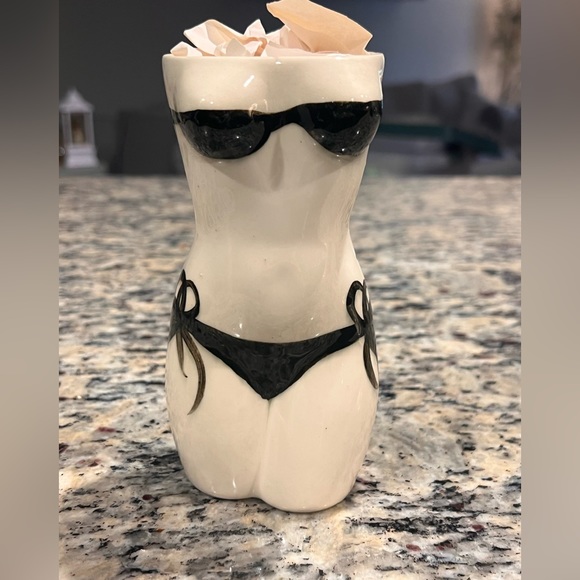 Hotel Del Mar Woman Bikini Body Vase - Picture 2 of 3